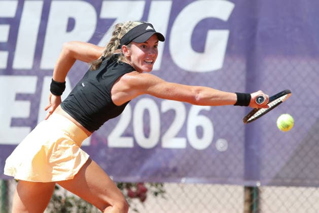 Leipzig Open 2026, ITF-Finale: Ida Wobker vs. Irene Burillo, 09.08.2026 Irene Burillo (Spanien ESP) im Finale. Leipzig Open 2026, ITF World Tennis Tour, 09.08.2026 auf der Anlage des Leipziger Tennisclubs 1990 in der Sportforum-Nordanlage. *** Leipzig Open 2026, ITF Final: Ida Wobker vs. Irene Burillo, August 9, 2026—Irene Burillo (Spain, ESP) in the final of the Leipzig Open 2026, ITF World Tennis Tour, August 9, 2026, at the Leipzig Tennis Club 1990 on the Sportforum Nordanlage grounds Copyright: xBEAUTIFULxSPORTS JanxKaeferx