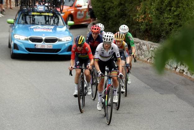 Tour de France féminin PHOTOPQR NICE MATIN Jean François Ottonello ; Nice ; 09 08 2026 ; Tour de France Femmes - Etape 9 Nice-Nice, ici dans le Vinaigrier, 4e montee du col d Eze - Magdeleine Vallières, championne du monde 9th and final stage of the fifth edition of the Women s Tour de France cycling race, 99.2 km from Nice to Nice, southeastern France on August 9, 2026. Nice France  Copyright: xPHOTOPQR NICExMATIN MAXPPPxJeanxFrançoisxOttonellox 20260809NIM7235 0863666867st