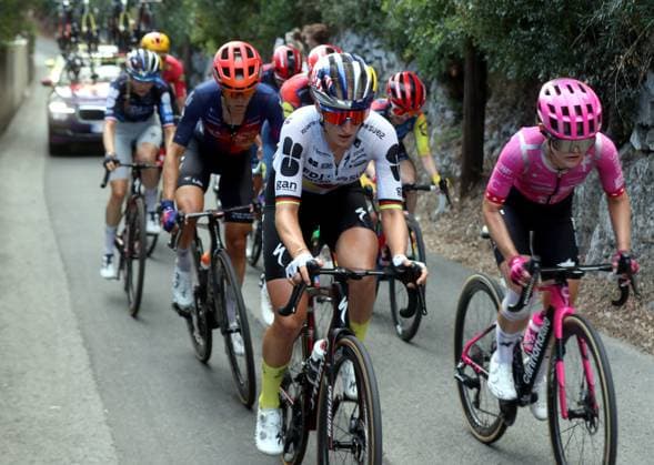Tour de France féminin PHOTOPQR NICE MATIN Jean François Ottonello ; Nice ; 09 08 2026 ; Tour de France Femmes - Etape 9 Nice-Nice, ici dans le Vinaigrier, 4e montee du col d Eze - Franziska Koch, FDJ Suez, championne d Allemagne 9th and final stage of the fifth edition of the Women s Tour de France cycling race, 99.2 km from Nice to Nice, southeastern France on August 9, 2026. Nice France  Copyright: xPHOTOPQR NICExMATIN MAXPPPxJeanxFrançoisxOttonellox 20260809NIM7236 0863666869st