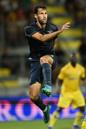 SOCCER - Friendly Match - Frosinone vs. Lazio Photo by IPA ABACAPRESS.COM87361669 - Alfonso Pedraza of S.S. Lazio is in action during a preseason friendly match between Frosinone Calcio and S.S. Lazio at the Benito Stirpe Stadium on August 9, 2026, in Frosinone, Italy. Frosinone Italy  Copyright: xIPAxSport ABACAx