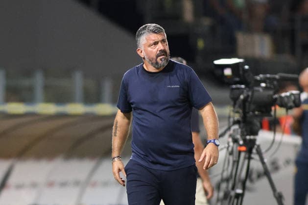 SOCCER - Friendly Match - Frosinone vs. Lazio Photo by IPA ABACAPRESS.COM87361670 - Gennaro Gattuso is in action during the preseason friendly soccer match between Frosinone Calcio and SS Lazio at Benito Stirpe Stadium on August 9, 2026, in Frosinone, Italy. Frosinone Italy  Copyright: xIPAxSport ABACAx