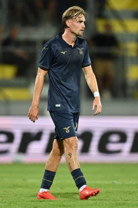 SOCCER - Friendly Match - Frosinone vs. Lazio Photo by IPA ABACAPRESS.COM87361678 - Keneth Taylor of S.S. Lazio is in action during a preseason friendly match between Frosinone Calcio and S.S. Lazio at the Benito Stirpe Stadium on August 9, 2026, in Frosinone, Italy. Frosinone Italy  Copyright: xIPAxSport ABACAx