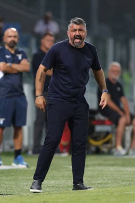 SOCCER - Friendly Match - Frosinone vs. Lazio Photo by IPA ABACAPRESS.COM87361691 - Gennaro Gattuso is in action during the preseason friendly soccer match between Frosinone Calcio and SS Lazio at Benito Stirpe Stadium on August 9, 2026, in Frosinone, Italy. Frosinone Italy  Copyright: xIPAxSport ABACAx