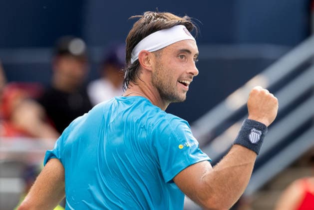 August 9, 2026, Montreal, Quebec, Canada: THIAGO AUGUSTIN TIRANTE from Argentina reaction in match against Learner Tien (12) from USA in round of 16 at Canadian Open at IGA stadium in Montreal, Quebec, Canada on 2026-08-09 Montreal Canada - ZUMAl189 20260809_zsp_l189_090 Copyright: xYannickxLegarex