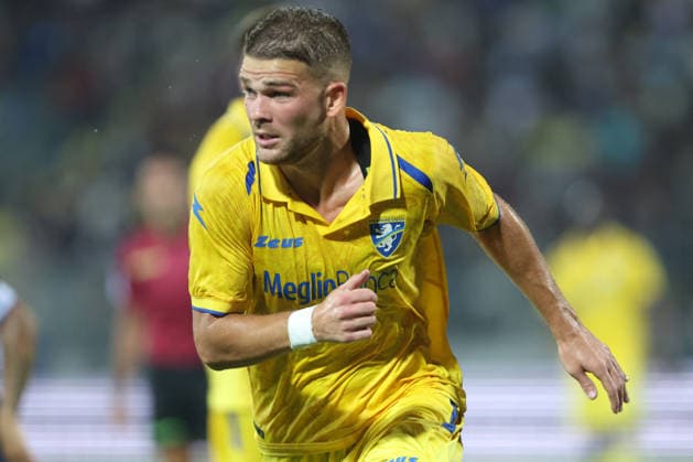 SOCCER - Friendly Match - Frosinone vs. Lazio Photo by IPA ABACAPRESS.COM87362208 - Frosinone, Italy, August 9, 2026: Gabriele Calvani of Frosinone in action during the friendly match between Frosinone Calcio and S.S. Lazio at Benito Stirpe Stadium. Frosinone Italy  Copyright: xIPAxSport ABACAx