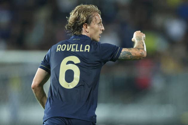 SOCCER - Friendly Match - Frosinone vs. Lazio Photo by IPA ABACAPRESS.COM87362207 - Frosinone, Italy, August 9, 2026: Nicolo Rovella (defensive midfielder) of S.S. Lazio in action during the friendly match between Frosinone Calcio and S.S. Lazio at Benito Stirpe Stadium. Frosinone Italy  Copyright: xIPAxSport ABACAx