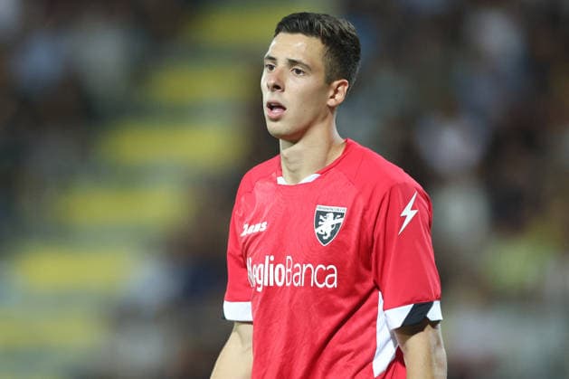 SOCCER - Friendly Match - Frosinone vs. Lazio Photo by IPA ABACAPRESS.COM87362213 - Frosinone, Italy, August 9, 2026: Lorenzo Palmisani of Frosinone in action during the friendly match between Frosinone Calcio and S.S. Lazio at Benito Stirpe Stadium. Frosinone Italy  Copyright: xIPAxSport ABACAx