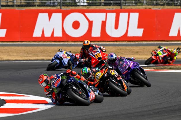 MOTO - MOTO GP - BRITISH GRAND PRIX 2026 20 QUARTARARO Fabio (fra), Monster Energy Yamaha MotoGP Team, Yamaha YZR-M1, action during the 2026 Qatar Airways Grand Prix of Great Britain on the Silverstone Circuit from August 7 to 9, 2026, in Silverstone, United Kingdom - SilverstoneUnited Kingdom  Copyright: xGIGIxSOLDANOx