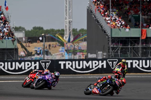 MOTO - MOTO GP - BRITISH GRAND PRIX 2026 20 QUARTARARO Fabio (fra), Monster Energy Yamaha MotoGP Team, Yamaha YZR-M1, action during the 2026 Qatar Airways Grand Prix of Great Britain on the Silverstone Circuit from August 7 to 9, 2026, in Silverstone, United Kingdom - SilverstoneUnited Kingdom  Copyright: xGIGIxSOLDANOx