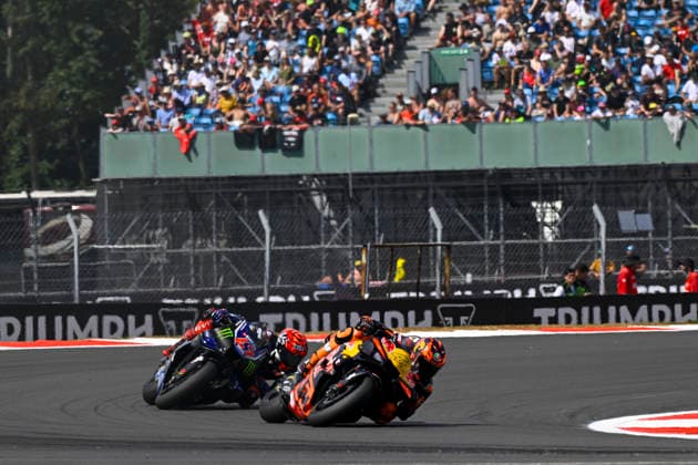MOTO - MOTO GP - BRITISH GRAND PRIX 2026 44 ESPARGARO Pol (spa), Red Bull KTM Factory Racing Test Driver, KTM RC16, action during the 2026 Qatar Airways Grand Prix of Great Britain on the Silverstone Circuit from August 7 to 9, 2026, in Silverstone, United Kingdom - SilverstoneUnited Kingdom  Copyright: xGIGIxSOLDANOx