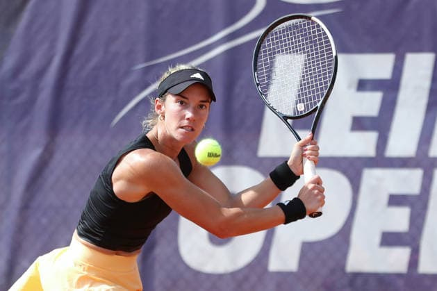 Leipzig Open 2026, ITF-Finale: Ida Wobker vs. Irene Burillo, 09.08.2026 Irene Burillo (Spanien ESP) im Finale. Leipzig Open 2026, ITF World Tennis Tour, 09.08.2026 auf der Anlage des Leipziger Tennisclubs 1990 in der Sportforum-Nordanlage. *** Leipzig Open 2026, ITF Final: Ida Wobker vs. Irene Burillo, August 9, 2026—Irene Burillo (Spain, ESP) in the final of the Leipzig Open 2026, ITF World Tennis Tour, August 9, 2026, at the Leipzig Tennis Club 1990 on the Sportforum Nordanlage grounds Copyright: xBEAUTIFULxSPORTS JanxKaeferx