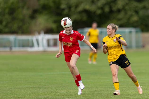 KOWO Sommercup 2026; Erfurt; 09.08.2026 Maja Felicitas Bauerschmidt ( 10; 1. FFV Erfurt) gegen Jo Anne Klinger ( 17; SG Dynamo Dresden) KOWO Sommercup 2026: 1. FFV Erfurt vs. SG Dynamo Dresden; Sportforum Johannesplatz Erfurt; 09.08.2026 *** KOWO Summer Cup 2026 Erfurt August 9, 2026 Maja Felicitas Bauerschmidt 10 1 FFV Erfurt vs. Jo Anne Klinger 17 SG Dynamo Dresden KOWO Summer Cup 2026 1 FFV Erfurt vs. SG Dynamo Dresden SportsForum Johannesplatz, Erfurt, August 9, 2026 Copyright: xBEAUTIFULxSPORTS Duehringx