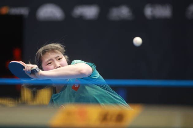 2026 WTT Europe Smash - Sweden - Qualifications Day 2 Su Tsz Tung of Hong Kong competes against Huang Yu-Jie of Taiwan during the Women s Singles - Qualifying Round 3 at the 2026 Europe Smash at the Baltiska Hallen in Malmo, Sweden, on August 9, 2026. Malmo Sweden  Copyright: xRemyxGrosx originalFilename:gros-europesm260809_npdtY.jpg
