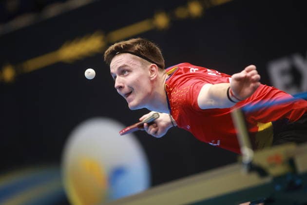 2026 WTT Europe Smash - Sweden - Qualifications Day 2 Iulian Chirita of Romania competes against Vladislav Ursu of Moldova during the Men s Singles Qualifying Round 3 at the 2026 Europe Smash at the Baltiska Hallen in Malmo, Sweden, on August 9, 2026. Malmo Sweden  Copyright: xRemyxGrosx originalFilename:gros-europesm260809_npe8W.jpg