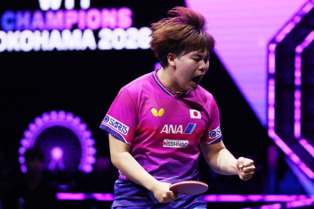 Sora Matsushima (JPN), AUGUST 9, 2026 - Table tennis, Tischtennis : WTT Champions Yokohama 2026 Men s Singles Semi-final at Yokohama BUNTAI, Kanagawa, Japan.  aflo_340496154 YUTAKAx