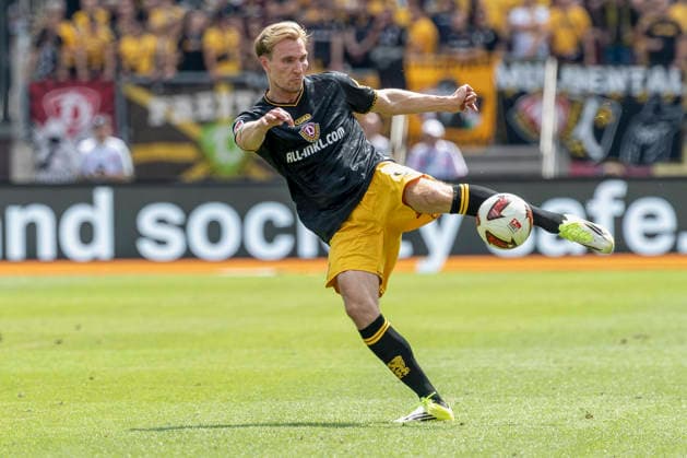 v.l.n.r.: Vincent Vermeij (Dynamo Dresden), im 2. Bundesliga-Spiel zwischen dem 1. FC Nürnberg und Dynamo Dresden im Max-Morlock-Stadion, Nürnberg, Deutschland, am 9. August 2026. in action during the 2nd Bundesliga match between 1. FC Nuremberg and Dynamo Dresden at the Max-Morlock Stadium, Nuremberg, Germany, on August 9, 2026. DFB DFL REGULATIONS PROHIBIT ANY USE OF PHOTOGRAPHS AS IMAGE SEQUENCES AND OR QUASI-VIDEO, *** From left to right: Vincent Vermeij of Dynamo Dresden, during the 2. Bundesliga match between 1. FC Nuremberg and Dynamo Dresden at the Max Morlock Stadium, Nuremberg, Germany, on August 9, 2026, in action during the 2nd Bundesliga match between 1 FC Nuremberg and Dynamo Dresden at the Max Morlock Stadium, Nuremberg, Germany, on August 9, 2026 DFB and DFL regulations prohibit any use of photographs as image sequences and or quasi-video, Copyright: HMBxMedia xHeikoxBecker