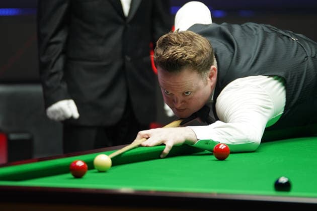 TAIYUAN, CHINA - AUGUST 09: Shaun Murphy of England plays a shot in the first round match against Matthew Selt of England on day 2 of the 2026 World Snooker Tour China Open at Taiyuan Binhe Sports Center on August 9, 2026 in Taiyuan, Shanxi Province of China.  Copyright: xTaixChengzhex 111659004958