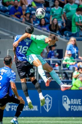 August 9, 2026, Seattle, Washington, USA: Seattle Sounders FC midfield Albert RusnoÂ¡k (11) during the match between Queretaro and the Seattle Sounders FC in the 2026 Leagues Cup soccer match at Lumen Field, Seattle, Washington Queretaro And The Seattle Sounders FC  - ZUMAj111 20260809_zsp_j111_031 Copyright: xTomxJonesx