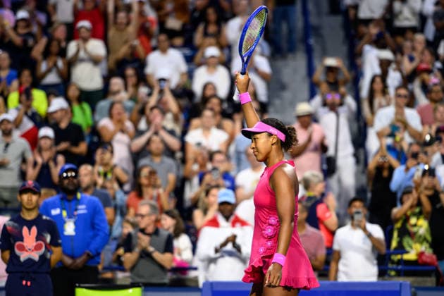 August 9, 2026, Toronto, Ontario, Canada: NAOMI OSAKA of Japan is seen after winning her round-of-16 match against Leylah Fernandez of Canada at the National Bank Open, part of the Hologic WTA, Tennis Damen Tour at Sobeys Stadium. Osaka defeated Fernandez 6-4, 6-4 to advance to the quarterfinals. Tennis 2026: WTA 1000 National Bank Open Presented By Rogers.  - ZUMAr228 20260809_znp_r228_038 Copyright: xVasiliyxRyabykhx