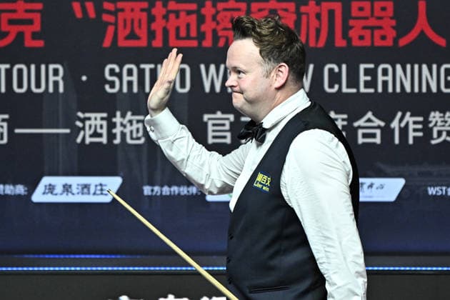 TAIYUAN, CHINA - AUGUST 09: Shaun Murphy of England reacts after the first round match against Matthew Selt of England on day 2 of the 2026 World Snooker Tour China Open at Taiyuan Binhe Sports Center on August 9, 2026 in Taiyuan, Shanxi Province of China.  Copyright: xChinaxNewsxServicex 111659092484