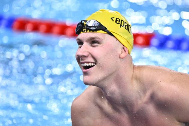 PARIS, FRANKRIKE 20260810 Simmaren Linus Forsgren under Sim-EM i Paris. ***Bilden ingar i SPORTPAKET. För övriga BETALBILD*** PARIS FRANKRIKE x10430x *** PARIS, FRANCE 20260810 Swimmer Linus Forsgren at the European Swimming Championships in Paris ***This image is part of the SPORT PACKAGE. For other images, see PAID CONTENT*** PARIS, FRANCE x10430x  Copyright: xChristinexOlsson TTx SIM-EM 2026 PARIS
