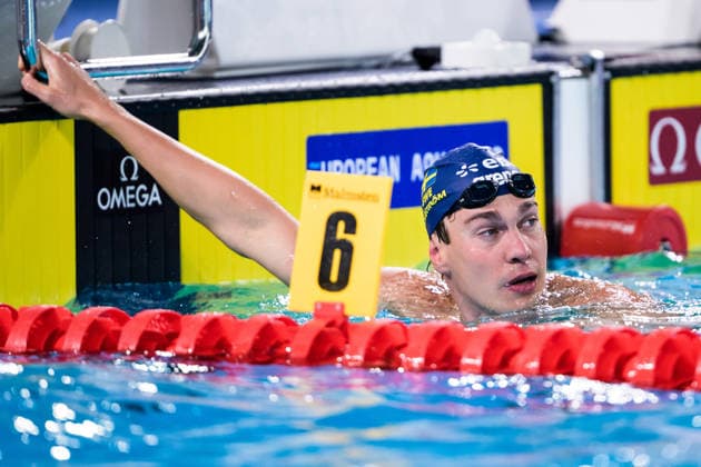 260810 Elias Persson of Sweden in men™s 50 meters butterfly swimming heats during day eleven of the 2026 European Aquatics Championships on August 10, 2026 in Saint-Denis. Photo: Joel Marklund BILDBYRAN kod JM JM0838 bbeng simning swimming svomming 2026 european aquatics championships em Sverige Sweden *** August 10, 2026: Elias Persson of Sweden in the men’s 50-meter butterfly swimming heats during day eleven of the 2026 European Aquatics Championships on August 10, 2026 in Saint Denis. Photo by Joel Marklund, BILDBYRAN, code JM JM0838 bbeng swimming 2026 European Aquatics Championships EM Sweden  Copyright: JOELxMARKLUND BB260810JM012