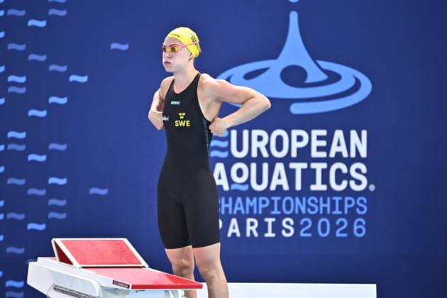 PARIS, FRANCE 20260810 Sofia Astedt in the 100 meter freestyle, during the European Swimming Championships in Paris. ***The image is included in the SPORTS PACKAGE. For others PAYMENT IMAGE*** PARIS FRANCE x10430x *** PARIS, FRANCE 20260810 Sofia Astedt in the 100-meter freestyle at the European Swimming Championships in Paris ***This image is included in the SPORTS PACKAGE. For other images, please see PAYMENT IMAGE*** PARIS, FRANCE x10430x  Copyright: xChristinexOlsson TTx SIM-EM 2026 PARIS