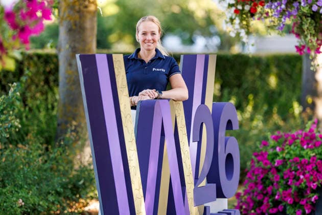 AACHEN - FEI World Championships 2026, AACHEN - FEI World Championships 2026 HEMMER Katharina (GER), Denoix PCH 1st Horse Inspection Dressage Aachen, Reitstadion Soers 10. August 2026 - *** AACHEN FEI World Championships 2026, AACHEN FEI World Championships 2026 Katharina Hemmer (GER), Denoix PCH – 1st Horse Inspection, Dressage Aachen, Soers Equestrian Stadium, August 10, 2026