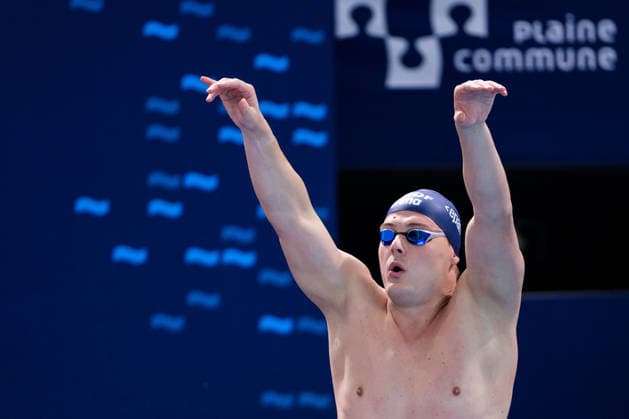 260810 Daniel Kertes of Sweden in men™s 100 meters breaststroke swimming heats during day eleven of the 2026 European Aquatics Championships on August 10, 2026 in Saint-Denis. Photo: Joel Marklund BILDBYRAN kod JM JM0838 bbeng simning swimming svomming 2026 european aquatics championships em Sverige Sweden *** August 10, 2026: Daniel Kertes of Sweden in the men’s 100-meter breaststroke heats during day eleven of the 2026 European Aquatics Championships on August 10, 2026 in Saint Denis. Photo by Joel Marklund. BILDBYRAN code JM JM0838 bbeng swimming 2026 European Aquatics Championships EM Sweden  Copyright: JOELxMARKLUND BB260810JM039