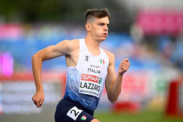 European Athletics Championships Birmingham 2026 - day 1 BIRMINGHAM, ENGLAND - AUGUST 10 : Giovanni Lazzaro (ITA) in action during the 800m on day 1 of the Birmingham 2026 European Athletics Championships on August 10, 2026 in Birmingham, England, 10 08 2026 Birmingham ENGLAND  Copyright: xTomasxSiskx