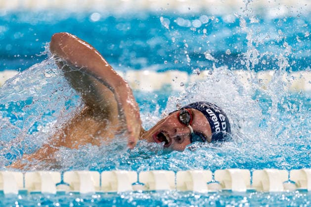 SWIMMING - EAC 2026 PARIS,FRANCE,10.AUG.26 - SWIMMING - European Aquatics Championships Paris 2026, . Image shows Philipp Rizek (AUT).  GEPAxpictures xPhilippxBrem