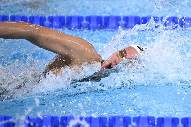 PARIS, FRANCE 20260810 Norway s Hedda oritsland in the 100-meter freestyle, during the European Swimming Championships in Paris. ***The image is included in the SPORTS PACKAGE. For others PAYMENT IMAGE*** PARIS FRANCE x10430x *** PARIS, FRANCE 20260810 Norway s Hedda Oritsland in the 100-meter freestyle, during the European Swimming Championships in Paris ***This image is included in the SPORTS PACKAGE. For other images, please contact us for pricing.*** PARIS, FRANCE x10430x  Copyright: xChristinexOlsson TTx SIM-EM 2026 PARIS