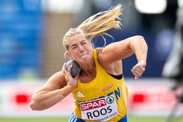 260810 Fanny Roos of Sweden competes in women™s shot put during day 1 of the 2026 European Athletics Championships on August 10, 2026 in Birmingham. Photo: Maxim Thore BILDBYRAN kod MT MT1064 friidrott athletics friidrett friidrotts-em em friidretts-em 2026 european athletics championships 1 bbeng shot put kula kulestot *** August 10, 2026: Fanny Roos of Sweden competes in the women’s shot put during Day 1 of the 2026 European Athletics Championships on August 10, 2026 in Birmingham. Photo by Maxim Thore. BILDBYRAN code MT MT1064 track and field athletics friidrett friidrotts em em friidretts em 2026 European Athletics Championships 1 bbeng shot put kula kulestot  Copyright: MAXIMxTHORE BB260810MT018