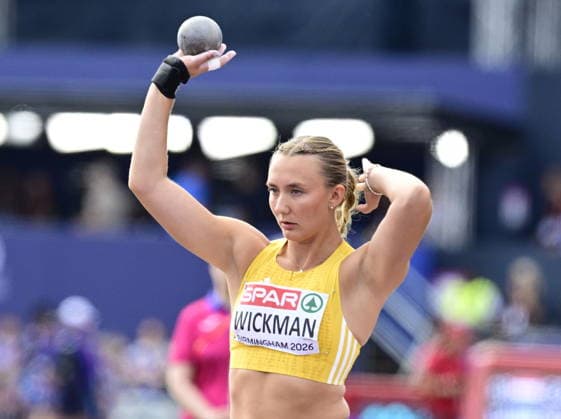 BIRMINGHAM, UNITED KINGDOM 20260810 Victoria Wickman during the women s shot put qualifying round at the European Athletics Championships at Alexander Stadium in Birmingham. *** The image is included in the SPORTS PACKAGE. For others PAID IMAGE. *** BIRMINGHAM UK x10030x *** BIRMINGHAM, UNITED KINGDOM 20260810 Victoria Wickman during the women’s shot put qualifying round at the European Athletics Championships at Alexander Stadium in Birmingham *** The image is included in the SPORTS PACKAGE. For other images, see PAID IMAGE *** BIRMINGHAM, UK x10030x  Copyright: xJonasxEkströmer TTx EUROPEAN ATHLETICS CHAMPIONSHIPS 2026