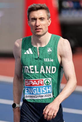 2026 European Athletics Championships, Alexander Stadium, Birmingham, England 10 8 2026 Men™s 800m Round 1 Ireland™s Mark English Mark English 10 8 2026  Copyright: xx 0U6A3862