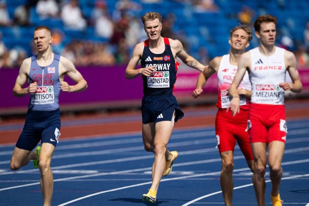 260810 Tobias Gronstad of Norway competes in men s 800 meter qualification during day 1 of the 2026 European Athletics Championships on August 10, 2026 in Birmingham. Photo: Mathias Bergeld BILDBYRAN kod MB MT1064 friidrott athletics friidrett friidrotts-em em friidretts-em 2026 european athletics championships 1 bbeng *** August 10, 2026: Tobias Gronstad of Norway competes in the men’s 800-meter qualifying round on Day 1 of the 2026 European Athletics Championships on August 10, 2026 in Birmingham. Photo by Mathias Bergeld, BILDBYRAN, code MB MT1064. track and field, athletics, friidrett, friidrotts EM, 2026 European Athletics Championships, 1 bbeng  Copyright: MATHIASxBERGELD BB260810MB005