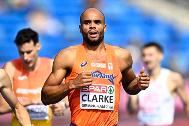 European Athletics Championships Birmingham 2026 - day 1 BIRMINGHAM, ENGLAND - AUGUST 10 : Clarke Ryan (NED) in action during the 800m on day 1 of the Birmingham 2026 European Athletics Championships on August 10, 2026 in Birmingham, England, 10 08 2026 Birmingham ENGLAND  Copyright: xTomasxSiskx