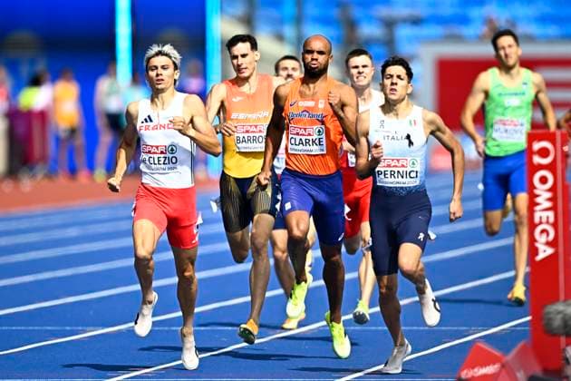 European Athletics Championships Birmingham 2026 - day 1 BIRMINGHAM, ENGLAND - AUGUST 10 : Clarke Ryan (NED) in action during the 800m on day 1 of the Birmingham 2026 European Athletics Championships on August 10, 2026 in Birmingham, England, 10 08 2026 Birmingham ENGLAND  Copyright: xTomasxSiskx