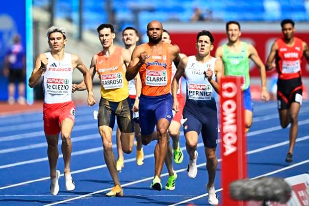 European Athletics Championships Birmingham 2026 - day 1 BIRMINGHAM, ENGLAND - AUGUST 10 : Clarke Ryan (NED) in action during the 800m on day 1 of the Birmingham 2026 European Athletics Championships on August 10, 2026 in Birmingham, England, 10 08 2026 Birmingham ENGLAND  Copyright: xTomasxSiskx