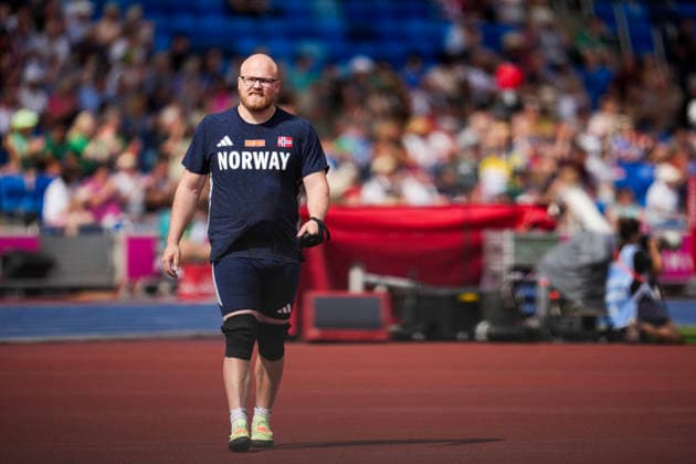 European Athletics Outdoor Championships 2026 - Day 1 Birmingham, England 20260810. Thomas Mardal after the men s hammer throw qualification event during the 2026 European Athletics Championships at Alexander Stadium in Birmingham on Monday. Photo: Beate Oma Dahle NTB Birmingham England EDITORIAL USE ONLY. RESTRICTED USE FOR BETTING COMPANIES Ref:_SPOGyXJYCDvexk.jpg *** 2026 European Athletics Outdoor Championships, Day 1, Birmingham, England, August 10, 2026. Thomas Mardal after the men’s hammer throw qualifying round during the 2026 European Athletics Championships at Alexander Stadium in Birmingham on Monday. Photo: Beate Oma Dahle, NTB, Birmingham, England. EDITORIAL USE ONLY. RESTRICTED USE FOR BETTING COMPANIES.  Copyright: xBeatexOmaxDahlex xNTBx