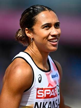 European Athletics Championships Birmingham 2026 - day 1 BIRMINGHAM, ENGLAND - AUGUST 10 : Nkansa Delphine (BEL) in action during the 100m Women Round 1 Heat 3 on day 1 of the Birmingham 2026 European Athletics Championships on August 10, 2026 in Birmingham, England, 10 08 2026 Birmingham ENGLAND  Copyright: xTomasxSiskx