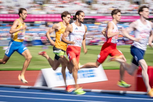 BIRMINGHAM, GREAT BRITAIN - AUGUST 10, 2026 : Alexander STEPANOV (GER Germany) competing in the heat over 800m during the European Athletics Championships at Alexander Stadium on August 10, 2026 in Birmingham, Great Britain. Nordrhein-Westfalen Great Britain Copyright: xLeahxKohringx