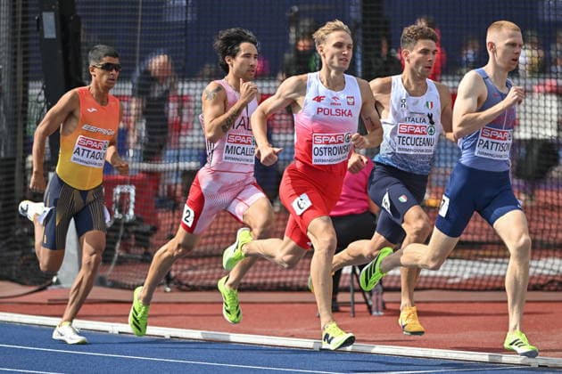 2026.08.10 Birmingham Lekkoatletyka Mistrzostwa Europy N z Mohamed Attaoui Jared Micallef Filip Ostrowski Catalin Tecuceanu Ben Pattison Foto Michal Laudy PressFocus 2026.08.10 Birmingham Athletics European Athletics Championships Mohamed Attaoui Jared Micallef Filip Ostrowski Catalin Tecuceanu Ben Pattison Credit: Michal Laudy PressFocus NEWSPIX.PL --- newspix.pl 