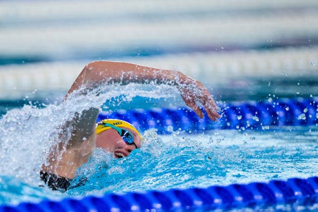 260810 Elvira Mörtstrand of Sweden competes in women™s 4x200 meters freestyle swimming relay heats during day eleven of the 2026 European Aquatics Championships on August 10, 2026 in Saint-Denis. Photo: Joel Marklund BILDBYRAN kod JM JM0838 bbeng simning swimming svomming 2026 european aquatics championships em dam Sverige lagkapp *** August 10, 2026: Elvira Mörtstrand of Sweden competes in the women’s 4x200-meter freestyle swimming relay heats during day eleven of the 2026 European Aquatics Championships on August 10, 2026 in Saint-Denis. Photo by Joel Marklund, BILDBYRAN, code JM JM0838 bbeng swimming 2026 European Aquatics Championships European Championships women’s Sweden relay  Copyright: JOELxMARKLUND BB260810JM075