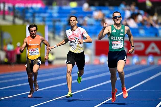 European Athletics Championships Birmingham 2026 - day 1 BIRMINGHAM, ENGLAND - AUGUST 10 : Borlee Dylan (BEL) in action during the 400m Qualification Round 1 Heat 2 on day 1 of the Birmingham 2026 European Athletics Championships on August 10, 2026 in Birmingham, England, 10 08 2026 Birmingham ENGLAND  Copyright: xTomasxSiskx