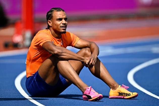 European Athletics Championships Birmingham 2026 - day 1 BIRMINGHAM, ENGLAND - AUGUST 10 : Omalla Eugene (NED) in action during the 400m Qualification on day 1 of the Birmingham 2026 European Athletics Championships on August 10, 2026 in Birmingham, England, 10 08 2026 Birmingham ENGLAND  Copyright: xTomasxSiskx