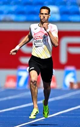 European Athletics Championships Birmingham 2026 - day 1 BIRMINGHAM, ENGLAND - AUGUST 10 : Borlee Dylan (BEL) in action during the 400m Qualification Round 1 Heat 2 on day 1 of the Birmingham 2026 European Athletics Championships on August 10, 2026 in Birmingham, England, 10 08 2026 Birmingham ENGLAND  Copyright: xTomasxSiskx