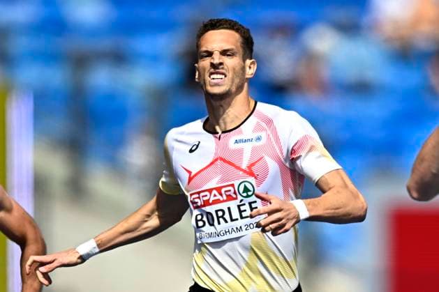 European Athletics Championships Birmingham 2026 - day 1 BIRMINGHAM, ENGLAND - AUGUST 10 : Borlee Dylan (BEL) in action during the 400m Qualification Round 1 Heat 2 on day 1 of the Birmingham 2026 European Athletics Championships on August 10, 2026 in Birmingham, England, 10 08 2026 Birmingham ENGLAND  Copyright: xTomasxSiskx