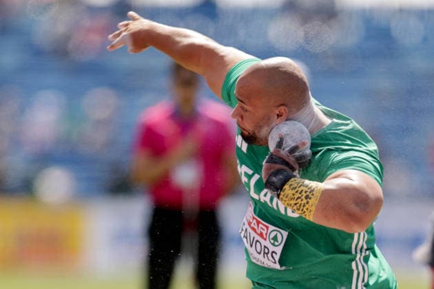 2026 European Athletics Championships, Alexander Stadium, Birmingham, England 10 8 2026 Men™s Shot Put Qualification Group A & Group B Ireland™s Eric Favors Eric Favors 10 8 2026  Copyright: xx 0U6A4319