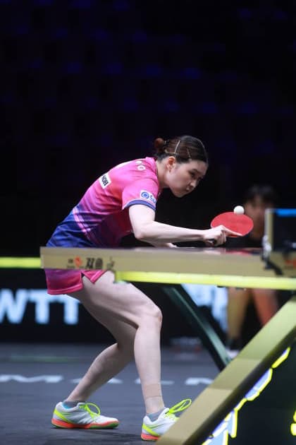 2026 WTT Europe Smash - Sweden - Main Draw Honoka Hashimoto of Japan competes against Yeh Yi-Tian of Taiwan during the Women s Singles Round of 64 at the 2026 Europe Smash at the Malmo Arena in Malmo, Sweden, on August 10, 2026. Malmo Sweden  Copyright: xRemyxGrosx originalFilename:gros-europesm260810_np9Vs.jpg